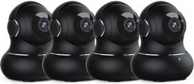 Câmera de Segurança Litokam 2K Indoor 360° - Pacote com 4 - Detecção de Movimento Câmera de Segurança Litokam 2K Indoor 360° - Pacote com 4 - Detecção de Movimento