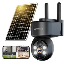 Câmera de segurança Luovisee 2K Solar Wireless Outdoor Alexa Câmera de segurança Luovisee 2K Solar Wireless Outdoor Alexa