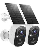 Câmera de segurança MaxiViz Solar Wireless 2K Color Night Vision