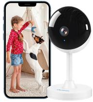Câmera de segurança owltron 2K 2.4GHz WiFi com detecção de movimento Câmera de segurança owltron 2K 2.4GHz WiFi com detecção de movimento