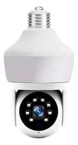 Camera De Segurança Residencial 360 Wifi Fácil Instalação Branco