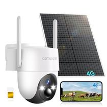 Câmera de segurança solar celular Camoon 4G LTE 2K Night Vision Câmera de segurança solar celular Camoon 4G LTE 2K Night Vision