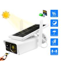 Câmera de segurança Solar Externa a prova dagua ABQ-Q1 WIFI ICSEE - Smart WIFI