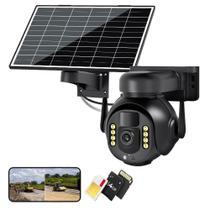 Câmera de segurança solar externa N_EYE 4G Wireless com PTZ Câmera de segurança solar externa N_EYE 4G Wireless com PTZ