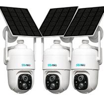 Câmera de segurança solar SOVMIKU 3CQ1 AI 2K Wireless Outdoor