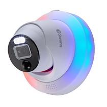Câmera de segurança Swann Add-On DVR Flashing Light Dome com sensor, holofote, vídeo Full HD 1080p, design interno ou externo, além de detecção de calor e movimento True Detect Câmera de segurança Swann Add-On DVR Flashing Light Dome com sensor, holofote, vídeo Full HD 1080p, design interno ou externo, além de detecção de calor e movimento True Detect