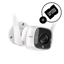 Câmera De Segurança TAPO C310 Com Cartão 32GB Wi-Fi 3MP TP-Link Full HD - Smart - Alexa - Visão Noturna