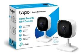 Câmera de Segurança TP Link TAPO C100 WiFi Full HD H264 Resolução 3MP Alarme Sonoro Branco