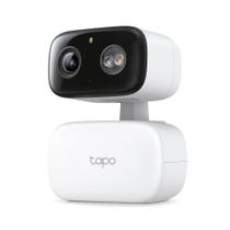 Câmera de Segurança TPLink Tapo C206 WiFi Interna e Externa Pan Tilt Branco 360º Full HD com Visão Noturna Colorida