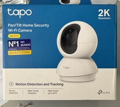 Câmera de Segurança TPLink Tapo C210 WiFi, Resolução 3MP Definição 2K 2304 x 1296 Alarme Áudio Bidirecional e Visão Noturna Compatível com Alexa