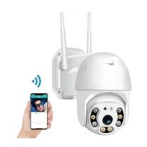 Câmera de segurança V380 Pro à prova d'água com Wi-Fi e infravermelho