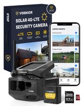 Câmera de Segurança Vosker V150 Solar LTE Sem Fio 1080p