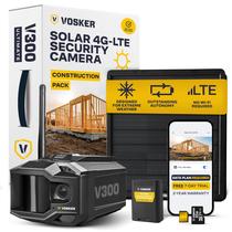 Câmera de Segurança Vosker V300 Solar 4G LTE para Área Externa Câmera de Segurança Vosker V300 Solar 4G LTE para Área Externa
