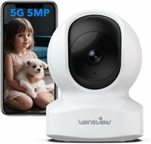 Câmera de segurança wansview Q5 WiFi Home Indoor 5MP branca