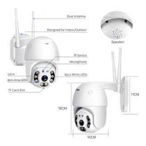 Câmera de Segurança Wi-Fi Externa Full HD 1080p com Visão Noturna e Detecção de Movimento Câmera de Segurança Wi-Fi Externa Full HD 1080p com Visão Noturna e Detecção de Movimento