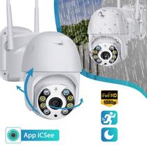 Câmera De Segurança Wi-fi Externa IP Prova D'água Infravermelho Alarme E Sensor De Movimento Câmera De Segurança Wi-fi Externa IP Prova D'água Infravermelho Alarme E Sensor De Movimento