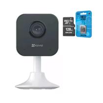 Câmera de segurança Wi-Fi Ezviz H1C FullHD 2MP + Cartão 128GB Câmera de segurança Wi-Fi Ezviz H1C FullHD 2MP + Cartão 128GB