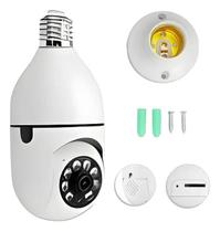 Câmera De Segurança Wifi 360 Lâmpada Hd Áudio Visão Noturna Câmera De Segurança Wifi 360 Lâmpada Hd Áudio Visão Noturna