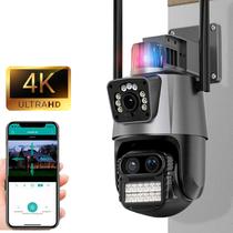 Câmera De Segurança Wifi Dupla Icsee 360 IP Com Áudio Alarme Completa Top Câmera De Segurança Wifi Dupla Icsee 360 IP Com Áudio Alarme Completa Top