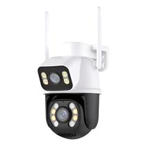 Câmera De Segurança Wifi Dupla Lente 3mp Monitora 2 Áreas Câmera De Segurança Wifi Dupla Lente 3mp Monitora 2 Áreas