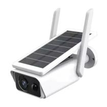 Câmera De Segurança Wifi Energia Solar Ou Bateria Full Hd