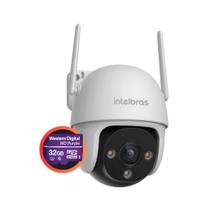 Câmera de Segurança wifi Externa a Prova d'agua Intelbras iM7 S Full Color C/ MicroSD 32GB