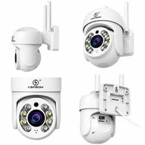 Câmera de Segurança WiFi Externa Full HD 1080P IP66 360 PTZ Visão Noturna Áudio Yoosee Detecção Movimento 2MP Câmera de Segurança WiFi Externa Full HD 1080P IP66 360 PTZ Visão Noturna Áudio Yoosee Detecção Movimento 2MP