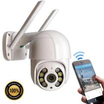 Câmera de Segurança Wifi Externa Ip Prova D'água Infravermelho Sensor de Movimento