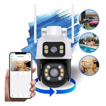 Câmera De Segurança Wifi externa Yoosee Sem Fio Ful Hd Visão Noturna Panoramica com sensor de presença Infravermelho 360