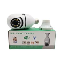 Câmera De Segurança Wifi Panorâmica 360 Modelo Lâmpada Câmera De Segurança Wifi Panorâmica 360 Modelo Lâmpada