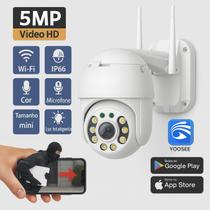 Câmera de Segurança Wifi Prova D'água 1080p