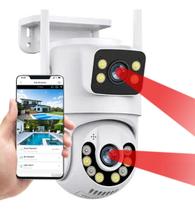 Câmera De Segurança Wifi Smart Camera Dupla 3Mp App Icsee Câmera De Segurança Wifi Smart Camera Dupla 3Mp App Icsee