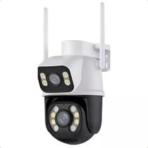 Câmera De Segurança Wifi Smart Ipc-i100 I Dual Camera 1080p