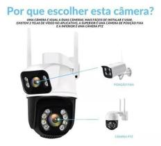 Câmera de segurança WiFI Smart IPC-I100 IP Dual - Smart Camera