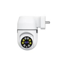 Câmera De Segurança Wifi Visão Noturna Tomada Full Hd 1080p