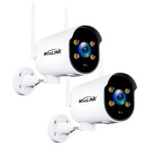 Câmera de segurança WOOLINK 2K Outdoor WiFi Pan 225 Night Vision