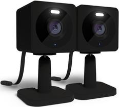 Câmera de segurança WYZE Cam OG 1080p para interior/exterior preta, pacote com 2