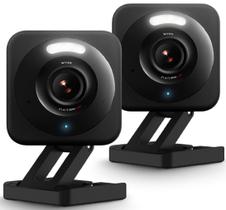 Câmera de segurança WYZE Cam v4 2.5K HD WiFi Smart Home, pacote com 2 Câmera de segurança WYZE Cam v4 2.5K HD WiFi Smart Home, pacote com 2