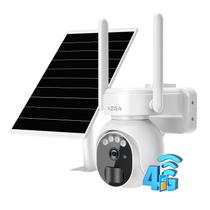 Câmera de segurança Xega, pacote com 2 unidades, 4G LTE, alimentada por energia solar, 2K HD