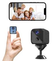 Câmera de Segurança ZHENHAN 1440P WiFi Recarregável para Uso Interno Câmera de Segurança ZHENHAN 1440P WiFi Recarregável para Uso Interno