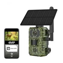 Câmera de Trilha Caça H10 4G Solar IP66 4MP 2K