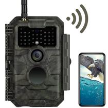 Câmera de Trilha GardePro E6 48MP 1296P HD WiFi Infravermelho Invisível