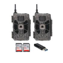 Câmera de trilha Stealth Cam Deceptor 40MP 1440p kit com 2 unidades Câmera de trilha Stealth Cam Deceptor 40MP 1440p kit com 2 unidades