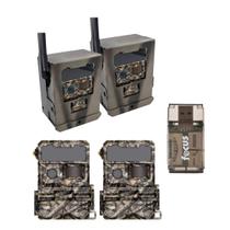 Câmera de Trilha Yellowstone.ai Y2 4G LTE 1080p HD Kit com 2 Unidades