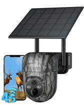 Câmera de Vida Selvagem Xega 4G com Energia Solar e Visão Noturna 2K