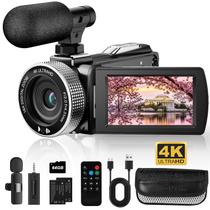 Câmera de vídeo Câmera de vídeo 4K 60FPS 48MP UHD Vlogging Camcorder