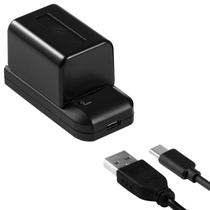 Câmera de vídeo, câmera digital, carregador de viagem e bateria Câmera de vídeo, câmera digital, carregador de viagem e bateria