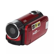 Câmera de Vídeo Digital HD 720p - Filmadora Profissional 2,7" 16MP com Rotação de 270°
