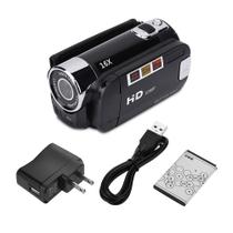 Câmera de vídeo digital vintage Socobeta Full HD preta