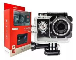Câmera de Vídeo e Filmadora 4K HD Tomate MT-1090 - Ideal para Esportes e Aventura